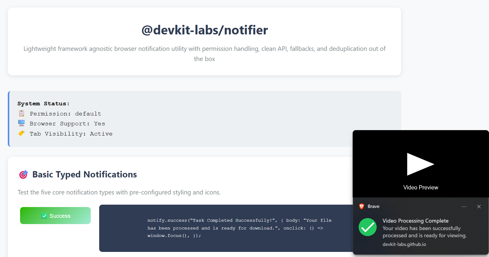 Notifier